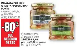 Pam Insalata per riso o pasta "peperlizia PONTI offerta