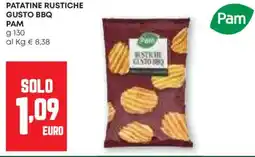 Pam Patatine rustiche gusto BBQ PAM offerta