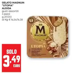 Pam Gelato magnum "utopia" ALGIDA offerta