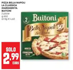 Pam Pizza bella napoli la classica margherita BUITONI offerta
