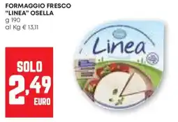 Pam Formaggio fresco "linea" OSELLA offerta