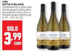 Pam Vini GOTIS FURLANIS offerta