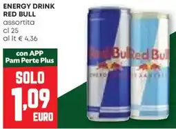 Pam Energy drink RED BULL offerta