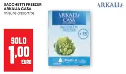 Pam Sacchetti freezer ARKALIA CASA offerta