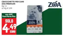 Pam Crocchette per cani ZÓA premium offerta