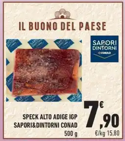 Conad SPECK ALTO ADIGE IGP SAPORI&DINTORNI CONAD offerta