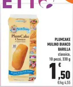 Conad Plumcake Mulino Bianco Barilla offerta