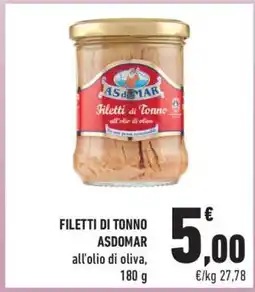 Conad Filetti di Tonno ASDOMAR offerta