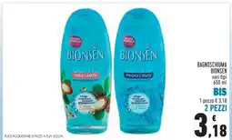 Conad Bagnoschiuma Bionsen offerta