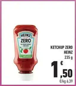 Conad Ketchup Zero Heinz offerta