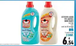 Conad Omino Bianco Detersivo Liquido per Lavatrice offerta