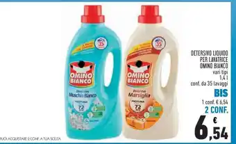 Conad Omino Bianco Detersivo Liquido per Lavatrice offerta