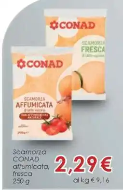Conad Scamorza CONAD affumicata, fresca offerta
