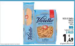 Conad Pasta di Semola Voiello offerta
