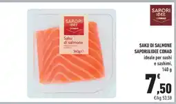 Conad SAKU DI SALMONE SAPORI&IDEE CONAD offerta