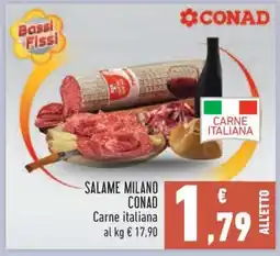 Conad Salame Milano Conad offerta