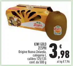 Conad Kiwi Gold Zespri offerta