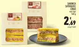 Conad SANDWICH SAPORI&IDEE CONAD offerta