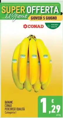 Conad Banane offerta