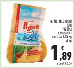 Conad PATATE ALLO IODIO IODI PIZZOLI offerta