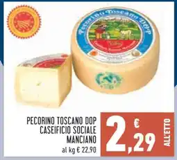 Conad PECORINO TOSCANO DOP offerta
