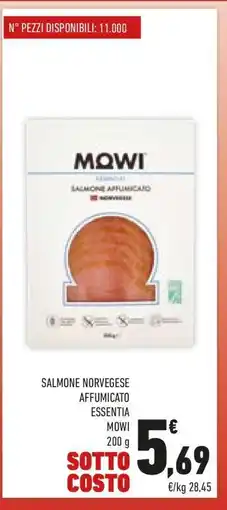 Conad Salmone Norvegese Affumicato offerta
