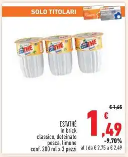Conad ESTATHÉ offerta