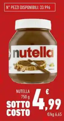 Conad Nutella offerta