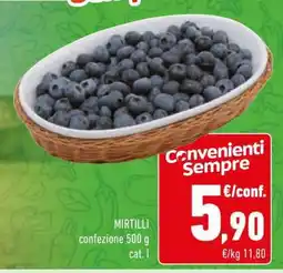 Conad Mirtilli offerta