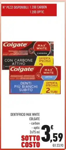 Conad DENTIFRICIO MAX WHITE offerta