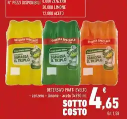 Conad Detersivo Piatti Svelto offerta