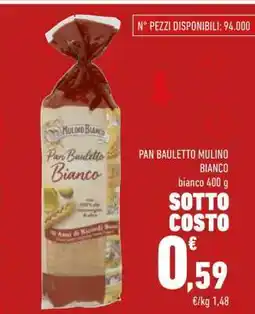 Conad Pan Bauletto Mulino Bianco offerta