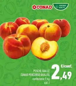 Conad PESCHE GIALLE offerta