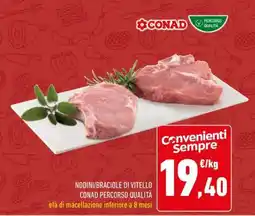 Conad Nodini/Braciole di Vitello offerta