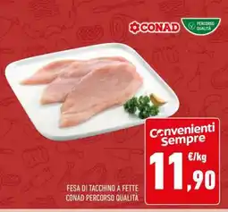 Conad Fesa Di Tacchino A Fette offerta