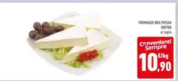 Conad FORMAGGIO BRIE PAYSAN BRETON offerta