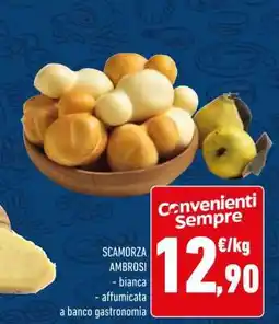 Conad Scamorza Ambrosi offerta
