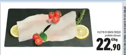 Conad Filetto di Orata Fresco offerta