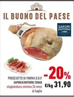 Conad Prosciutto di Parma D.O.P offerta