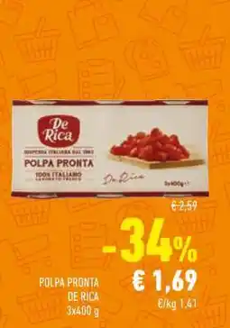 Conad POLPA PRONTA DE RICA offerta