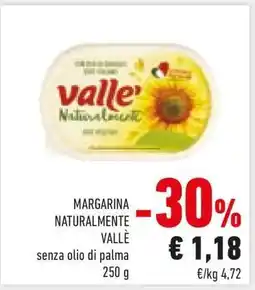 Conad MARGARINA NATURALMENTE VALLÈ offerta