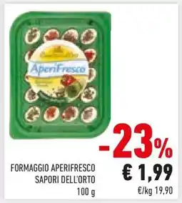 Conad FORMAGGIO APERIFRESCO SAPORI DELL'ORTO offerta
