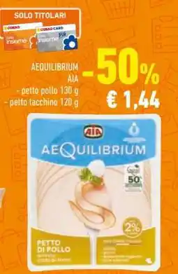 Conad AEQUILIBRIUM AIA offerta