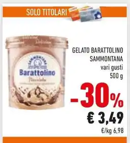 Conad GELATO BARATTOLINO SAMMONTANA offerta