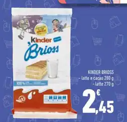 Conad Kinder Brioss offerta