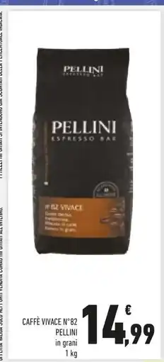 Conad CAFFÈ VIVACE N°82 PELLINI offerta