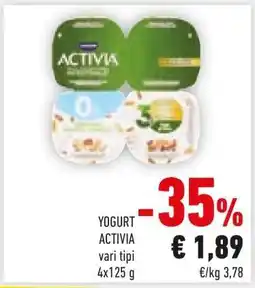 Conad YOGURT ACTIVIA offerta