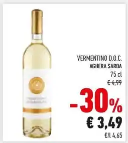 Conad VERMENTINO D.O.C offerta