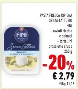 Conad PASTA FRESCA RIPIENA SENZA LATTOSIO FINI offerta