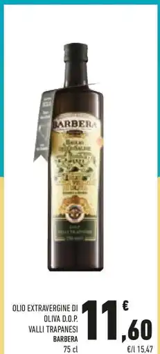 Conad Olio Extravergine di Oliva D.O.P. Valli Trapanesi Barbera offerta